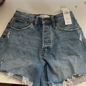 Abercrombie The Dad Shorts Curve Love size 26